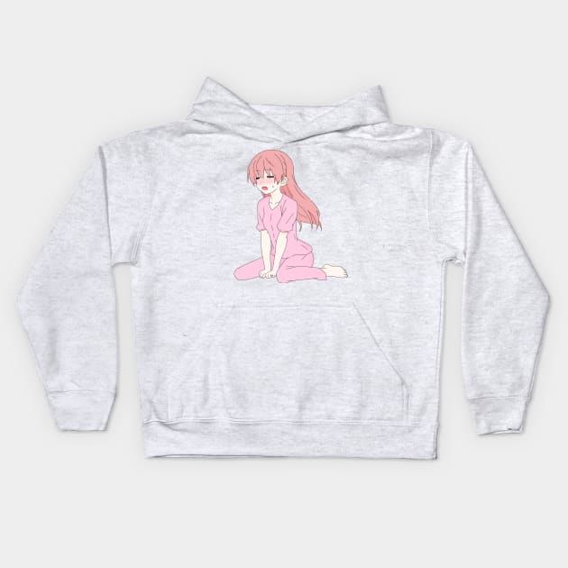 tsukasa chan say aaaa Kids Hoodie by Senpaih